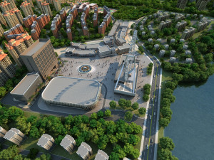 City building 3D 모델