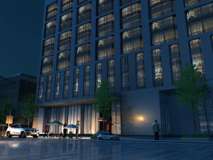 City building 3D Model