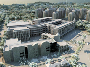 Pr&eacute;dio escolar Modelo 3D