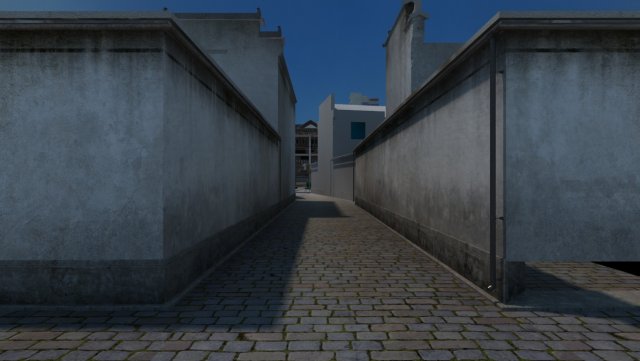 Earthquake scene Model 3D .c4d .max .obj .3ds .fbx .stl .blend