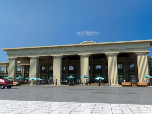 Train station Modelo 3D