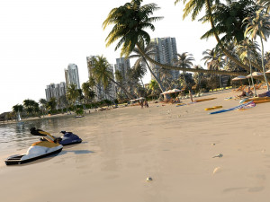 Beach Modelo 3D