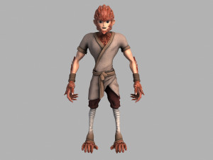 Monkey 3D Model