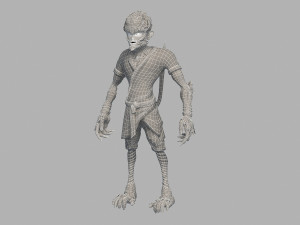Monkey 3D Model