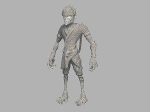 Monkey 3D Model