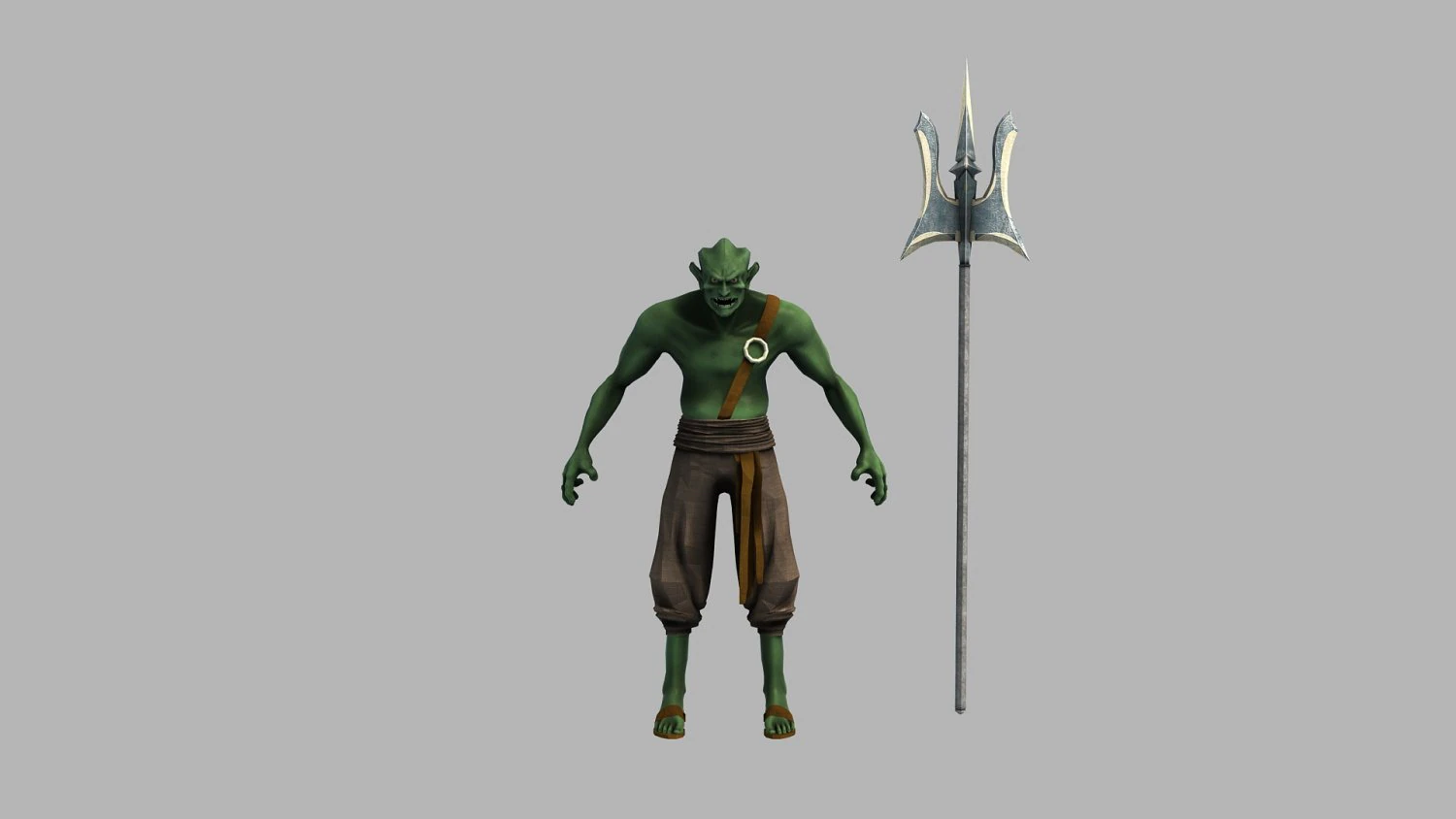 Yasha 3D Model .c4d .max .obj .3ds .fbx .stl .blend 