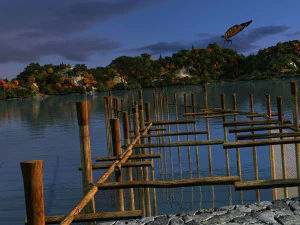 Lago Oeste de Hangzhou Modelo 3D