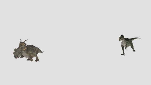Dinosaur 3D Модель .c4d .max .obj .3ds .fbx .stl .blend 