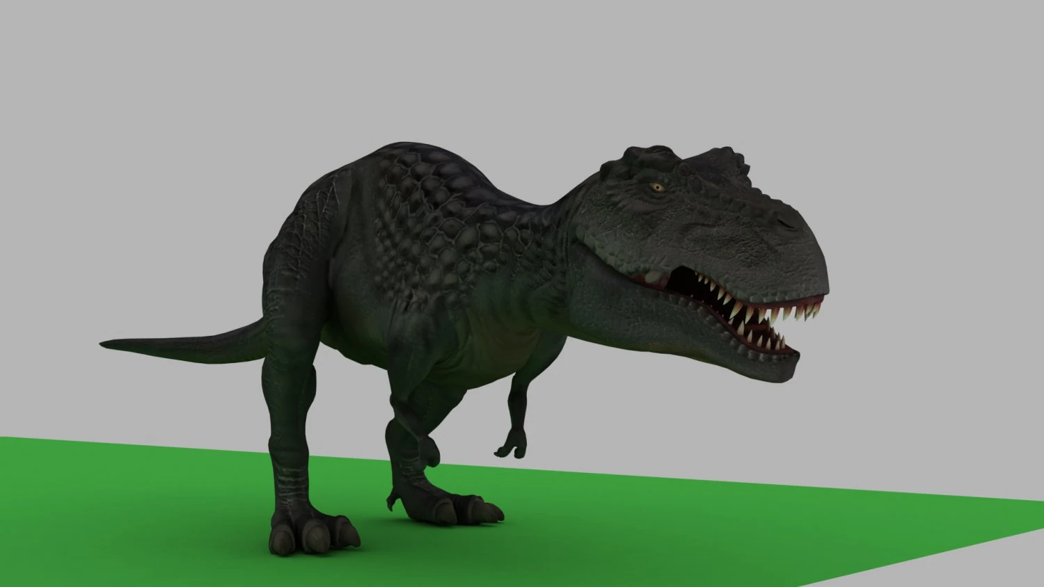 Dinosaur 3D Model .c4d .max .obj .3ds .fbx .stl .blend 