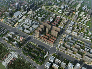 नगर भवन 3D मॉडल