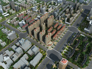 City building 3D 모델