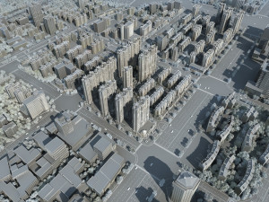 City building 3D 모델