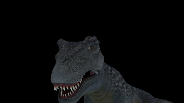 Dinosaur Model 3D .c4d .max .obj .3ds .fbx .stl .blend 