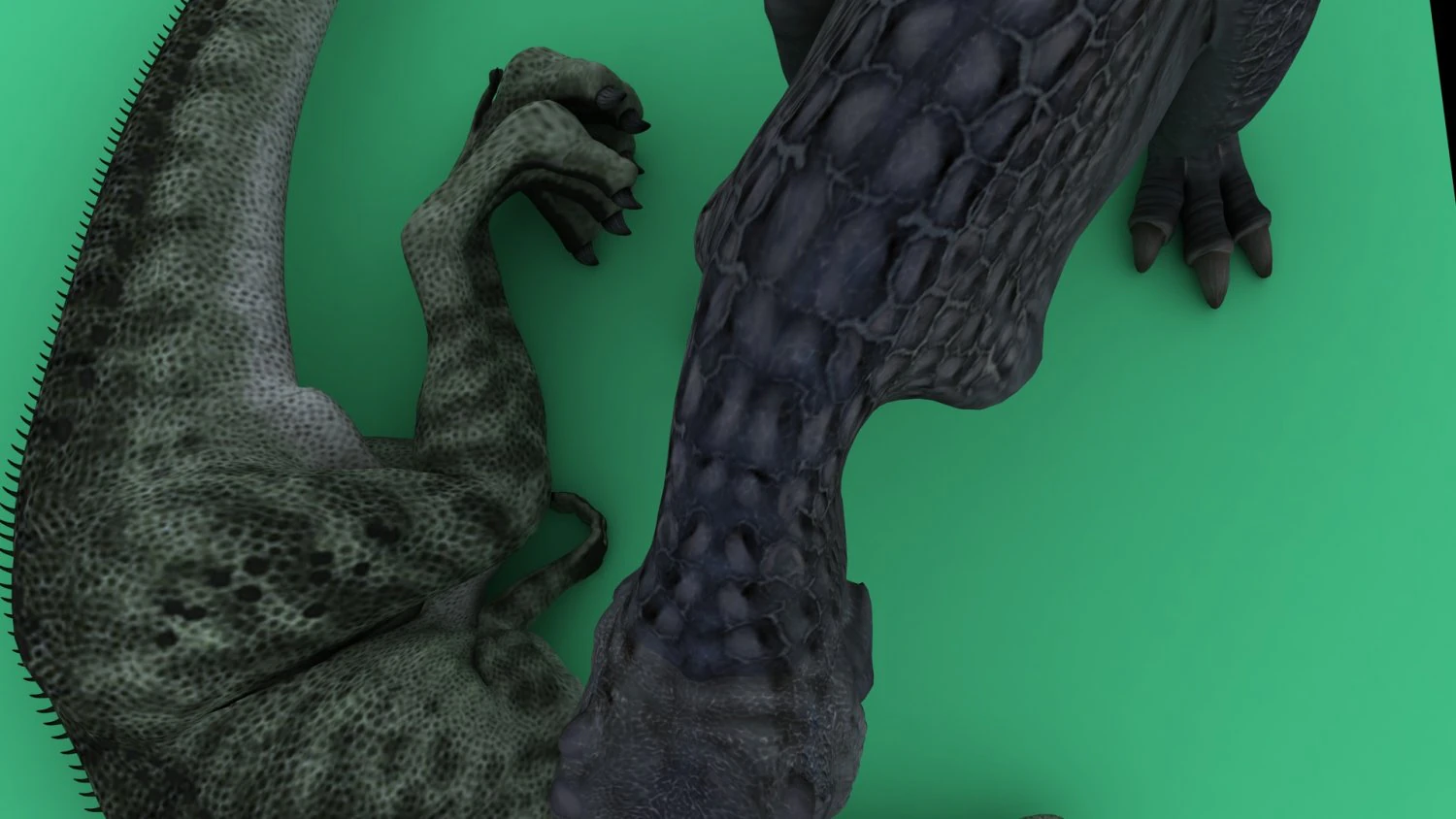 Dinosaur 3D Model .c4d .max .obj .3ds .fbx .stl .blend 