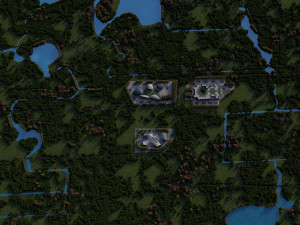 Small town 3D Model