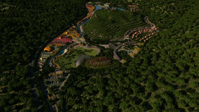 Resort 3Dモデル .c4d .max .obj .3ds .fbx .stl .blend 