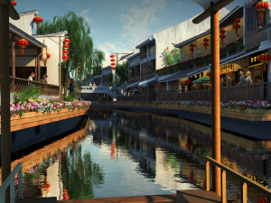 Small town Modelo 3D