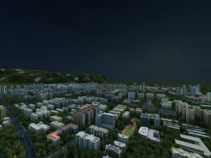 City building 3D Model