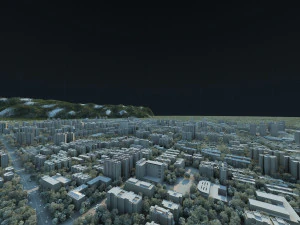City building 3D Model