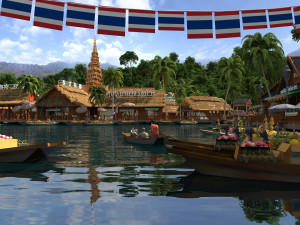 Thailand Modèle 3D