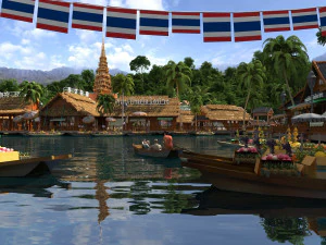 Thailand 3D Model