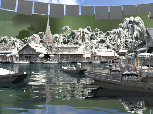 Thailand Modèle 3D