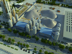 Factory 3D Model