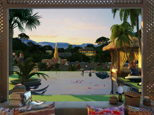 Thailand 3D Model