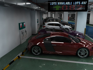 Parking lot 3D 모델