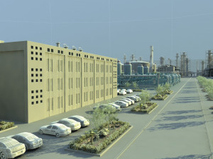 Surge Plant 3D Model