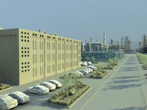 Surge Plant 3D Model