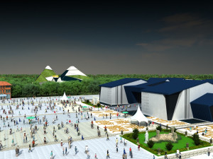 Amusement park 3D Model