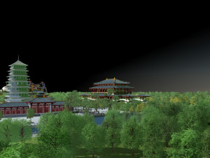 Amusement park 3D Model
