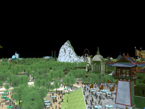 Amusement park 3D Model