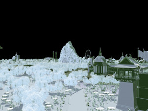 Amusement park 3D Model