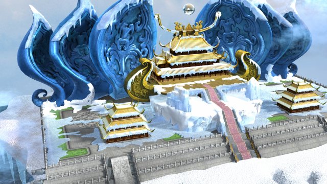 Fairy City 3D Модель .c4d .max .obj .3ds .fbx .stl .blend