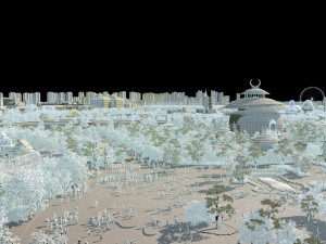 Amusement park Model 3D