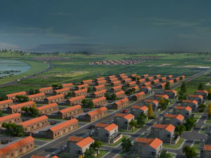 Rural area 3D Model