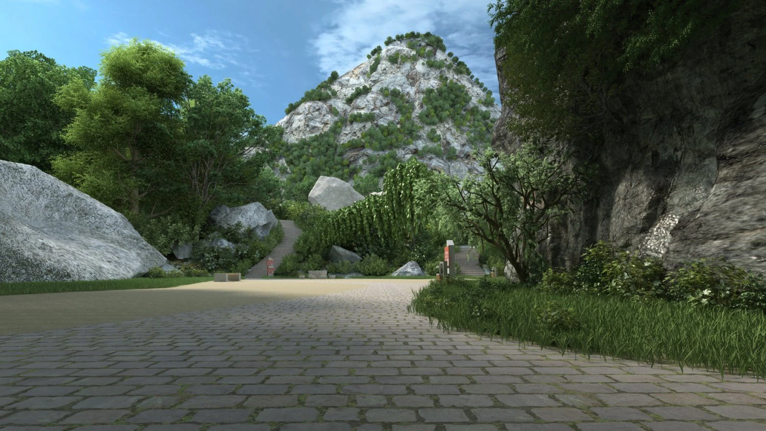 Cave 3D Model .c4d .max .obj .3ds .fbx .stl .blend 