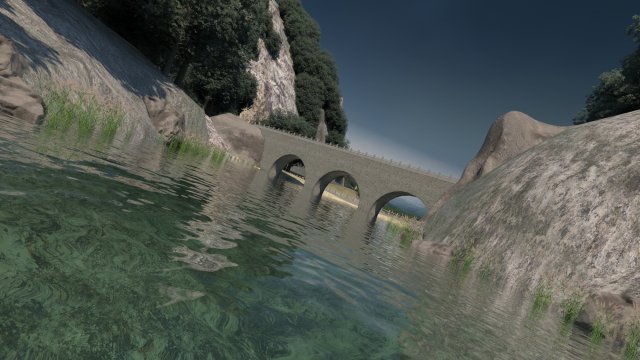 Lake 3D Model .c4d .max .obj .3ds .fbx .stl .blend 