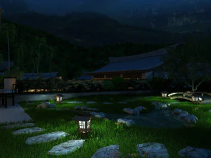 Montaña Guan Yin Modelo 3D