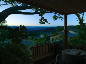 G&oacute;ra Guanyin Model 3D