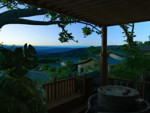 Guanyin Mountain 3D Model