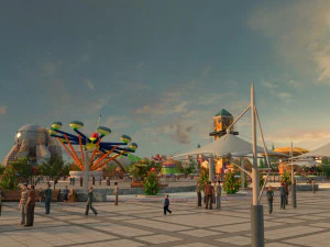 Bah&ccedil;esi 3D Model