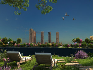 Lakeside 3Dモデル
