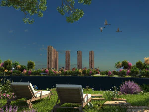 레이크사이드 3D 모델