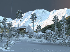 Virgin forest 3D 模型