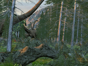 Virgin forest 3D Model