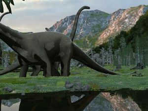 Virgin forest 3D Модель