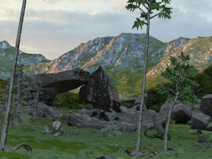 Virgin forest 3D Модель